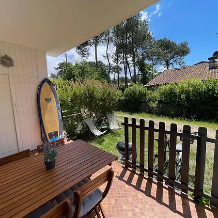 Avec Chambre, Terrasse Et Jardinet Proche Plage, Foret Pins, Piste Cyclable, 公寓 米尼赞海滩